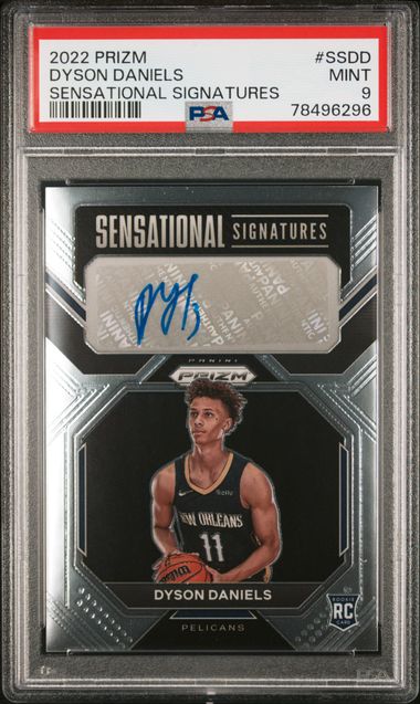 2022-23 Panini Prizm Sensational Signatures #SSDD Dyson Daniels PSA 9 (Rookie) | Eastridge Sports Cards