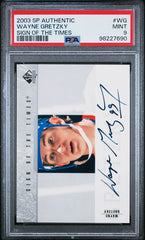 2003-04 SP Authentic Sign of the Times #WG Wayne Gretzky PSA 9 | Eastridge Sports Cards