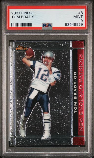 2007 Finest #8 Tom Brady PSA 9 | Eastridge Sports Cards