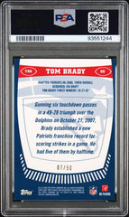 2008 Finest Tom Brady Finest Moments Xfractors #TB6 Tom Brady #07/50 PSA 7 | Eastridge Sports Cards