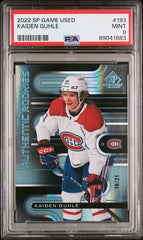 2022-23 SP Game Used #193 Kaiden Guhle #18/21 PSA 9 (Rookie) | Eastridge Sports Cards