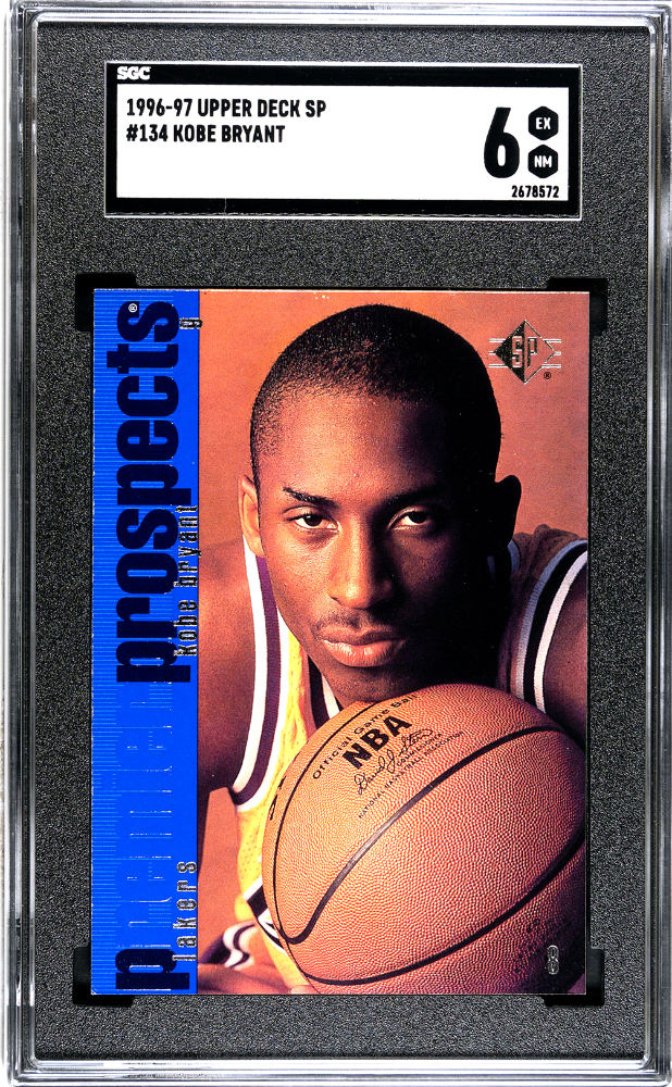 1996-97 SP #134 Kobe Bryant SGC 6 (Rookie) | Eastridge Sports Cards