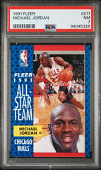 1991-92 Fleer #211 Michael Jordan PSA 7 | Eastridge Sports Cards