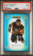 2019-20 Upper Deck Stature Blue #50 Sidney Crosby #25/35 PSA 9 | Eastridge Sports Cards