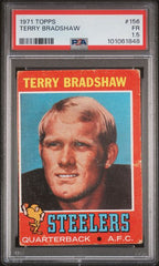 1971 Topps #156 Terry Bradshaw PSA 1.5 (Rookie) | Eastridge Sports Cards