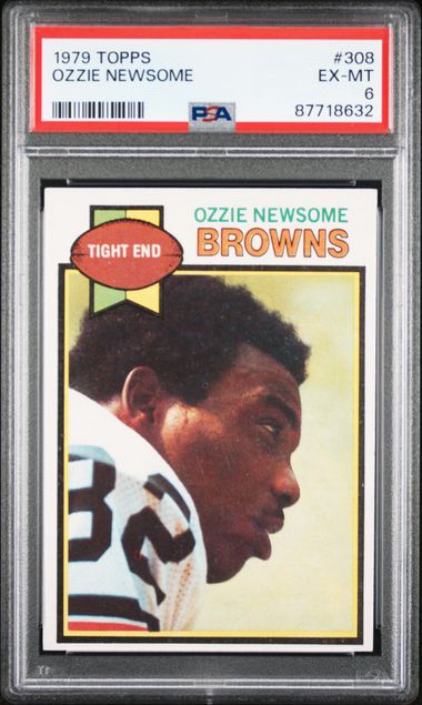 1979 Topps #308 Ozzie Newsome PSA 6 (Rookie) | Eastridge Sports Cards