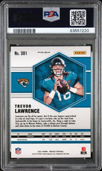 2021 Panini Mosaic Reactive Blue #301 Trevor Lawrence PSA 8 (Rookie) | Eastridge Sports Cards