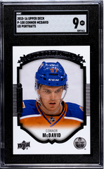 2015-16 Upper Deck UD Portraits #P100 Connor McDavid SGC 9 (Rookie) | Eastridge Sports Cards