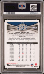 2012 Topps Chrome Gold Refractors #190 Reggie Wayne #19/50 PSA 9 | Eastridge Sports Cards