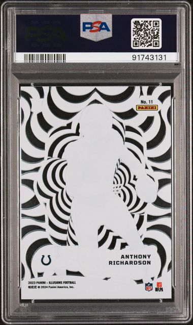 2023 Panini Illusions Funkadelic #11 Anthony Richardson PSA 10 (Rookie) | Eastridge Sports Cards