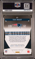 2011 Donruss Elite Aspirations #57 Tom Brady #59/88 PSA 8 | Eastridge Sports Cards