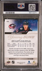 2023-24 Upper Deck #711 Adam Fantilli PSA 9 (Rookie) | Eastridge Sports Cards