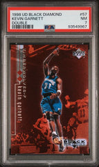 1998-99 Black Diamond Double Diamond #57 Kevin Garnett #0230/3000 PSA 7 | Eastridge Sports Cards