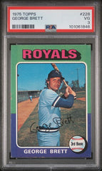 1975 Topps #228 George Brett PSA 3 (Rookie) | Eastridge Sports Cards