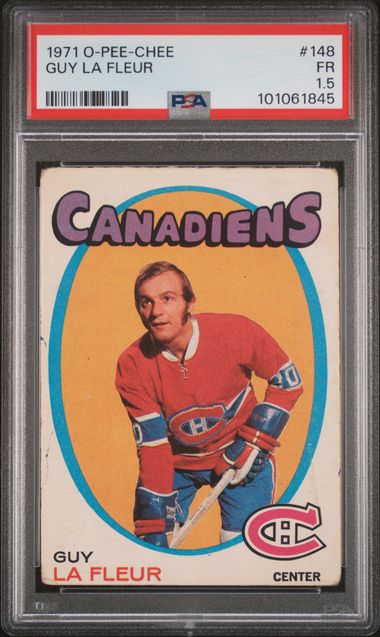 1971-72 O-Pee-Chee #148 Guy Lafleur PSA 1.5 (Rookie) | Eastridge Sports Cards