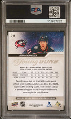 2023-24 Upper Deck #711 Adam Fantilli PSA 9 (Rookie) | Eastridge Sports Cards