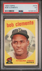 1959 Topps #478 Roberto Clemente PSA 3 | Eastridge Sports Cards