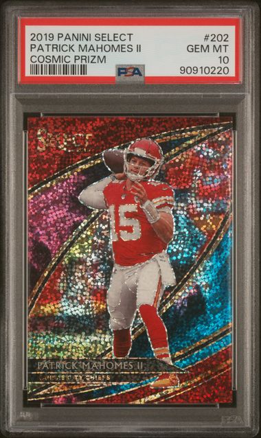 2019 Select Cosmic #202 Patrick Mahomes II PSA 10 | Eastridge Sports Cards