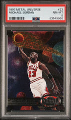 1997-98 Metal Universe #23 Michael Jordan PSA 8 | Eastridge Sports Cards