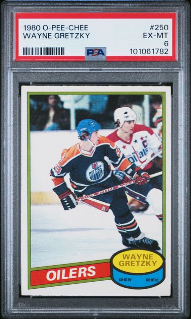 1980-81 O-Pee-Chee #250 Wayne Gretzky PSA 6 | Eastridge Sports Cards