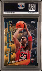 1998-99 Topps East/West #EW5 Michael Jordan/Kobe Bryant PSA 10 | Eastridge Sports Cards