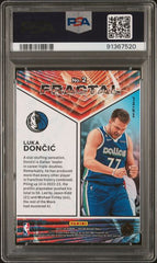 2023-24 Panini Prizm Fractal Fast Break #2 Luka Doncic PSA 10 | Eastridge Sports Cards