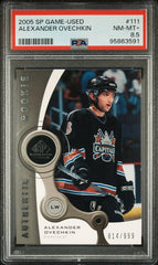 2005-06 SP Game Used #111 Alexander Ovechkin #814/999 PSA 8.5 (Rookie) | Eastridge Sports Cards