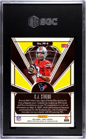 2023 Panini Legacy Prized Prospects Violet #4 CJ Stroud #07/10 SGC 9 (Rookie) | Eastridge Sports Cards