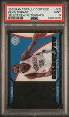 2013-14 Totally Certified Select Few Autographs #4 Kevin Durant #39/49 PSA 9 | Eastridge Sports Cards