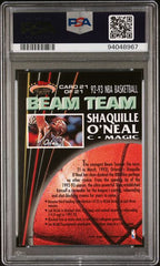 1992-93 Stadium Club Beam Team #21 Shaquille O'Neal PSA 8 (Rookie) | Eastridge Sports Cards