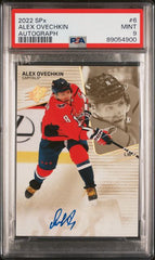 2022-23 SPx Autographs #6 Alex Ovechkin PSA 9 | Eastridge Sports Cards