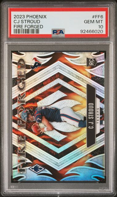 2023 Panini Phoenix Fire Forged #FF6 CJ Stroud PSA 10 (Rookie) | Eastridge Sports Cards