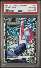 2015 Upper Deck Marvel Vibranium Raw #37 Spider-Gwen PSA 10 | Eastridge Sports Cards