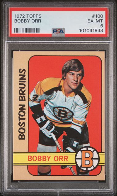 1972-73 Topps #100 Bobby Orr PSA 6 | Eastridge Sports Cards