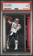 2007 Finest #8 Tom Brady PSA 9 | Eastridge Sports Cards