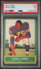 1963 Topps #44 Dave "Deacon" Jones PSA 5 (Rookie) | Eastridge Sports Cards