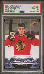 2023-24 Upper Deck UD Canvas #C382 Connor Bedard PSA 10 (Rookie) | Eastridge Sports Cards