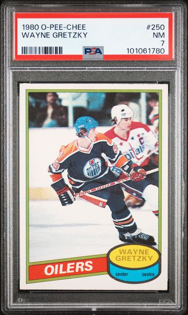 1980-81 O-Pee-Chee #250 Wayne Gretzky PSA 7 | Eastridge Sports Cards