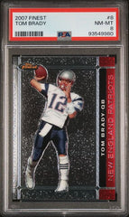 2007 Finest #8 Tom Brady PSA 8 | Eastridge Sports Cards