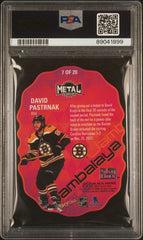 2022-23 Metal Universe Jambalaya #7 David Pastrnak PSA 9 | Eastridge Sports Cards