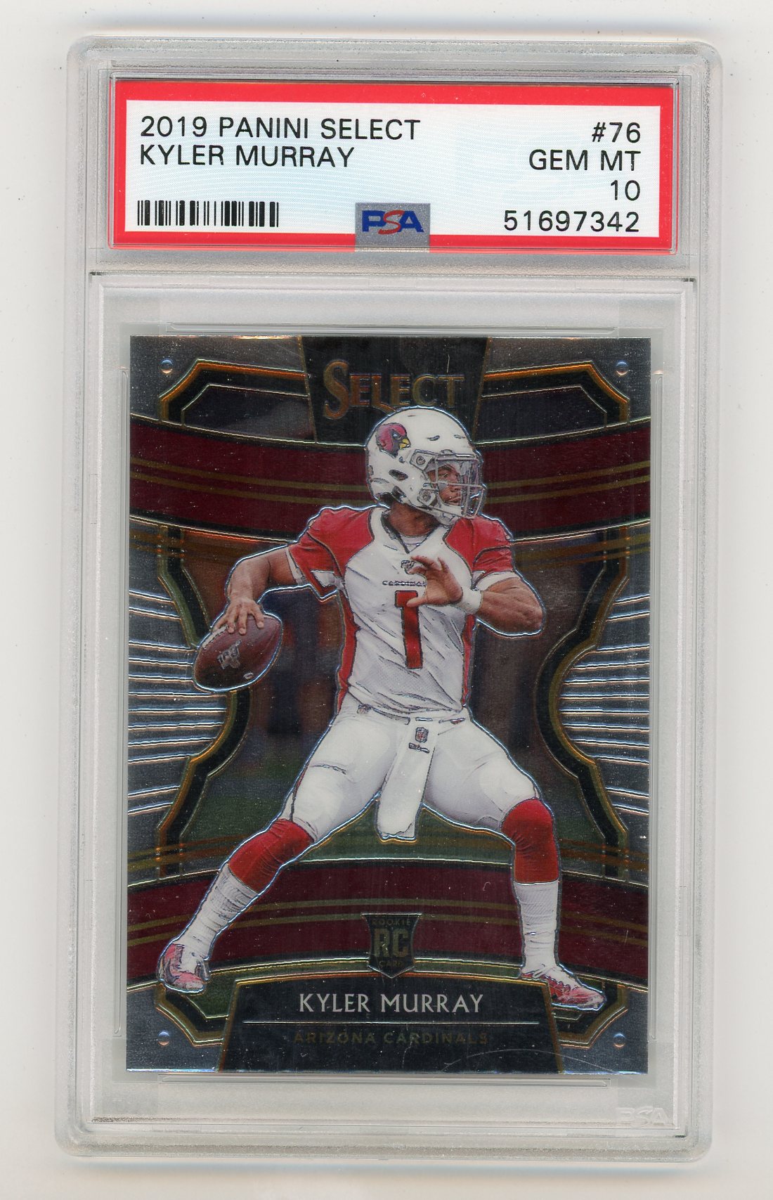 2019 Select #76 Kyler Murray PSA 10 (Rookie) | Eastridge Sports Cards