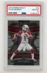 2019 Select #76 Kyler Murray PSA 10 (Rookie) | Eastridge Sports Cards