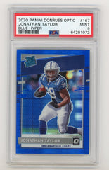 2020 Donruss Optic Blue Hyper #167 Jonathan Taylor PSA 9 (Rookie) | Eastridge Sports Cards