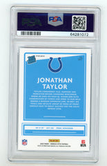 2020 Donruss Optic Blue Hyper #167 Jonathan Taylor PSA 9 (Rookie) | Eastridge Sports Cards