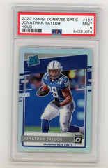 2020 Donruss Optic Holo #167 Jonathan Taylor PSA 9 (Rookie) | Eastridge Sports Cards