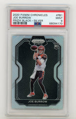 2020 Panini Chronicles Prizm Black Silver #PB1 Joe Burrow PSA 9 (Rookie) | Eastridge Sports Cards