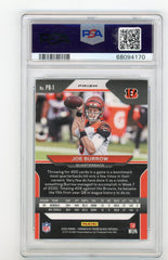 2020 Panini Chronicles Prizm Black Silver #PB1 Joe Burrow PSA 9 (Rookie) | Eastridge Sports Cards