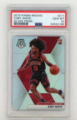 2019-20 Panini Mosaic Silver #211 Coby White PSA 10 | Eastridge Sports Cards