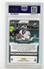 2020 Panini Prizm Lazer Prizm #343 Jalen Hurts PSA 9 (Rookie) | Eastridge Sports Cards