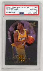 1996-97 Ultra All-Rookies #3 Kobe Bryant PSA 8 (Rookie) | Eastridge Sports Cards